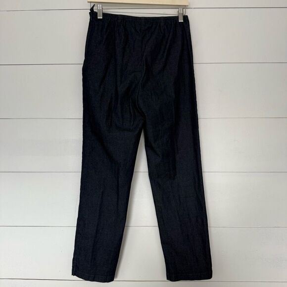 Eileen Fisher Women’s XS Blue Denim Pull on Pants Jeans - Picture 3 of 4